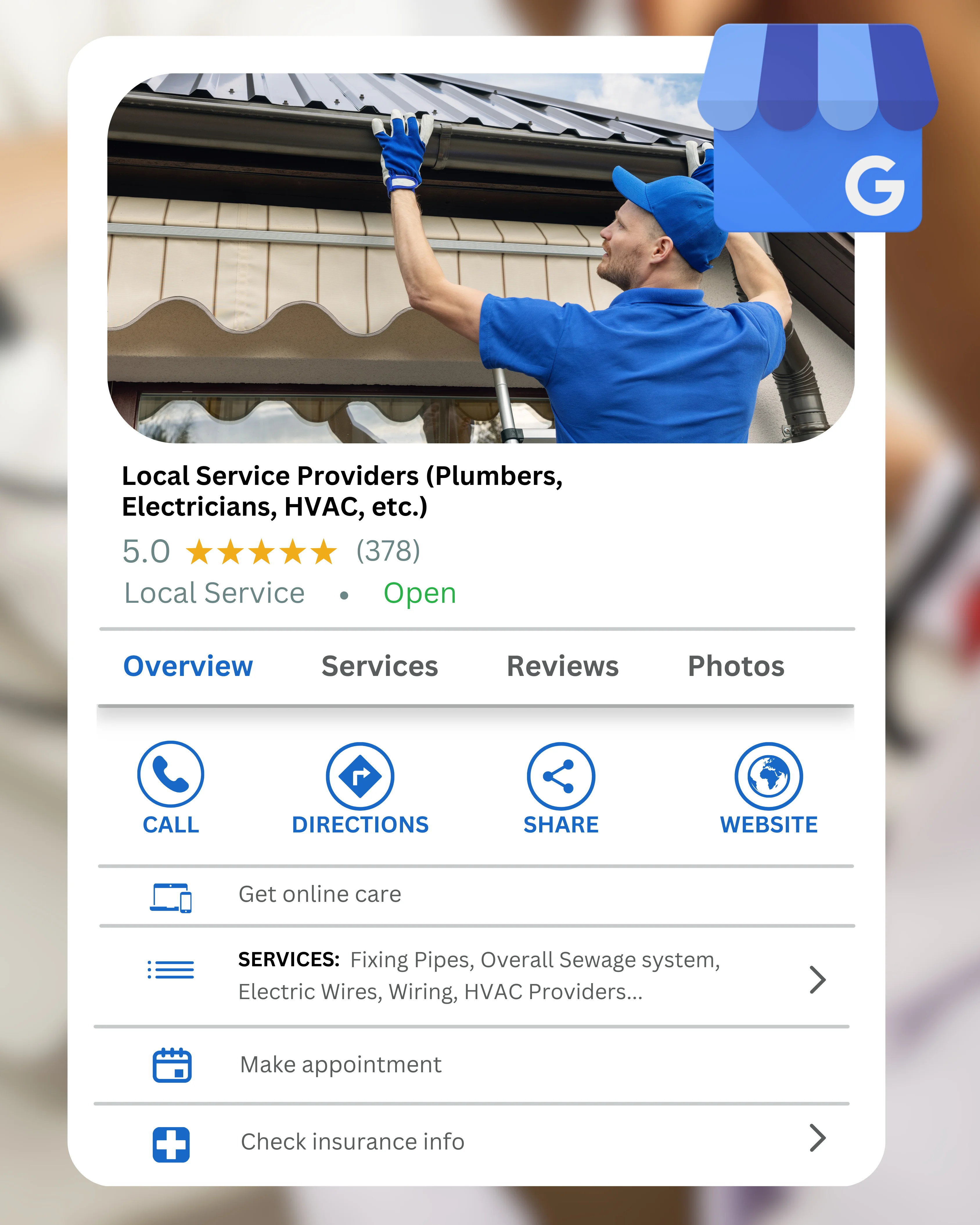 local services google rating